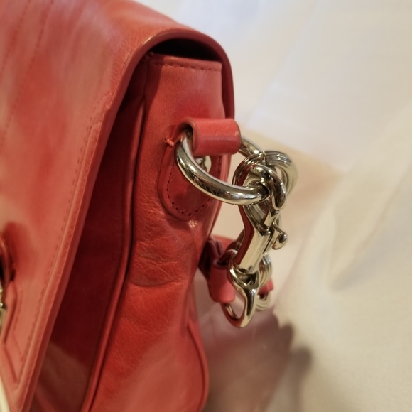 COACH POPPY Leather Push-lock Flap 17925 - Picture 5 of 8